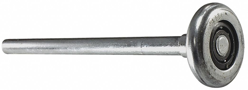 Door Roller, 9 In., Dia. 2 In., Pk4