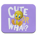 Looney Tunes Tweety Cute Or What Low Profile Thin Mouse Pad Mousepad Rubber
