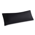 Bedsure Body Pillow Cover - Black Long Cooling Pillow Cases, 100% Rayon Derived From Bamboo, Soft & Breathable Body Pillowcase With Envelope Closure, Gifts For Women Or Men, 1 Pack, 20X54 Inches