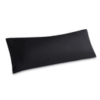 Bedsure Body Pillow Cover - Black Long Cooling Pillow Cases, 100% Rayon Derived From Bamboo, Soft & Breathable Body Pillowcase With Envelope Closure, Gifts For Women Or Men, 1 Pack, 20X54 Inches
