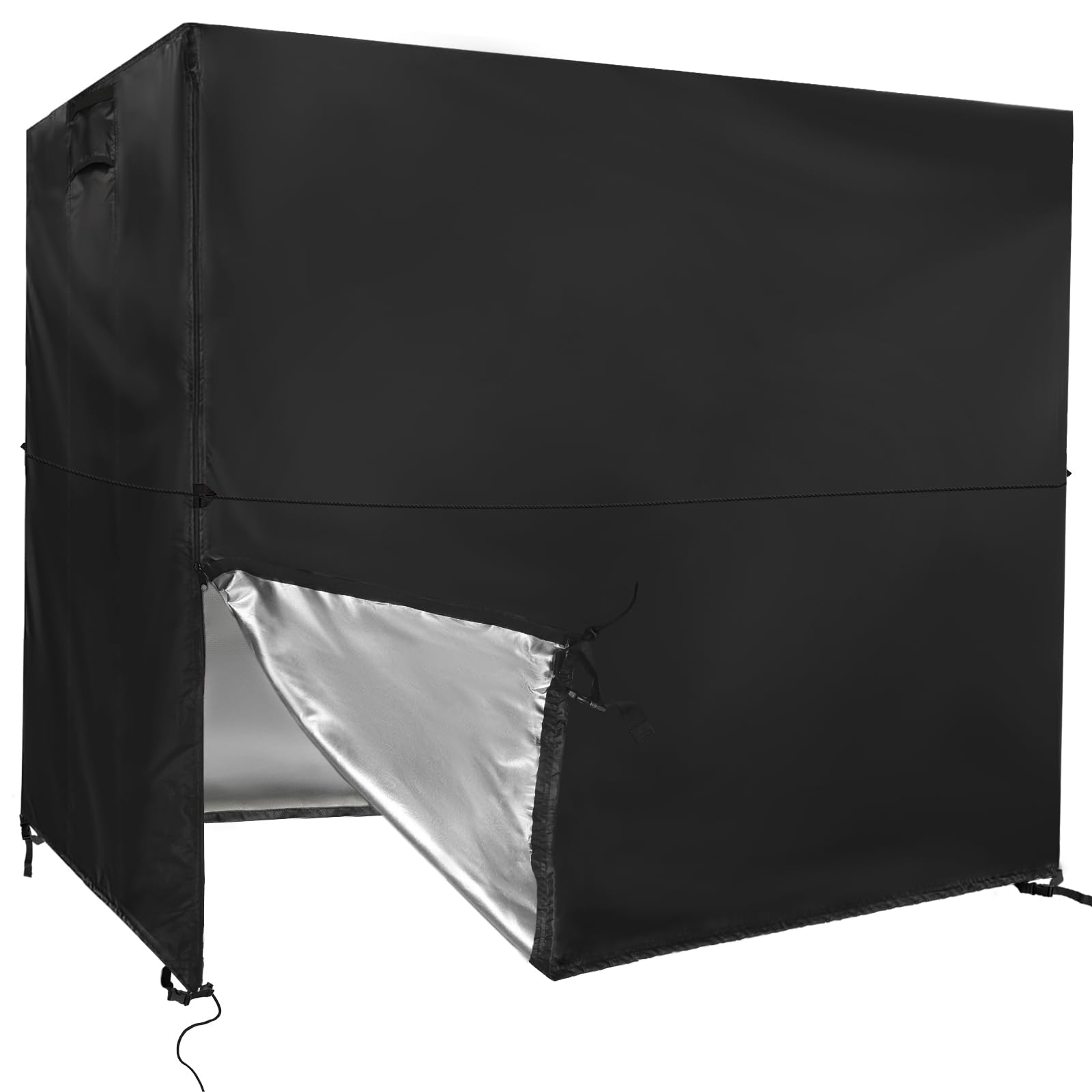 Kasla Swing Cover,Waterproof Patio Swing Cover,Backyard Garden Porch Swing Covers For Outdoor Patio Swing 3 Seater-87 Lx49 Wx67
