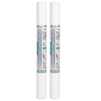 Kittrich Corporation, White, Creative Adhesive Covering, 18'' X 16 Ft, Pack Of 2, 2 Count