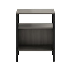 Safco Simple Storage Multi-Functional Wood Gray Storage Unit