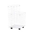 Safco Products 3088 Wire Roll File, 24 Compartment, White
