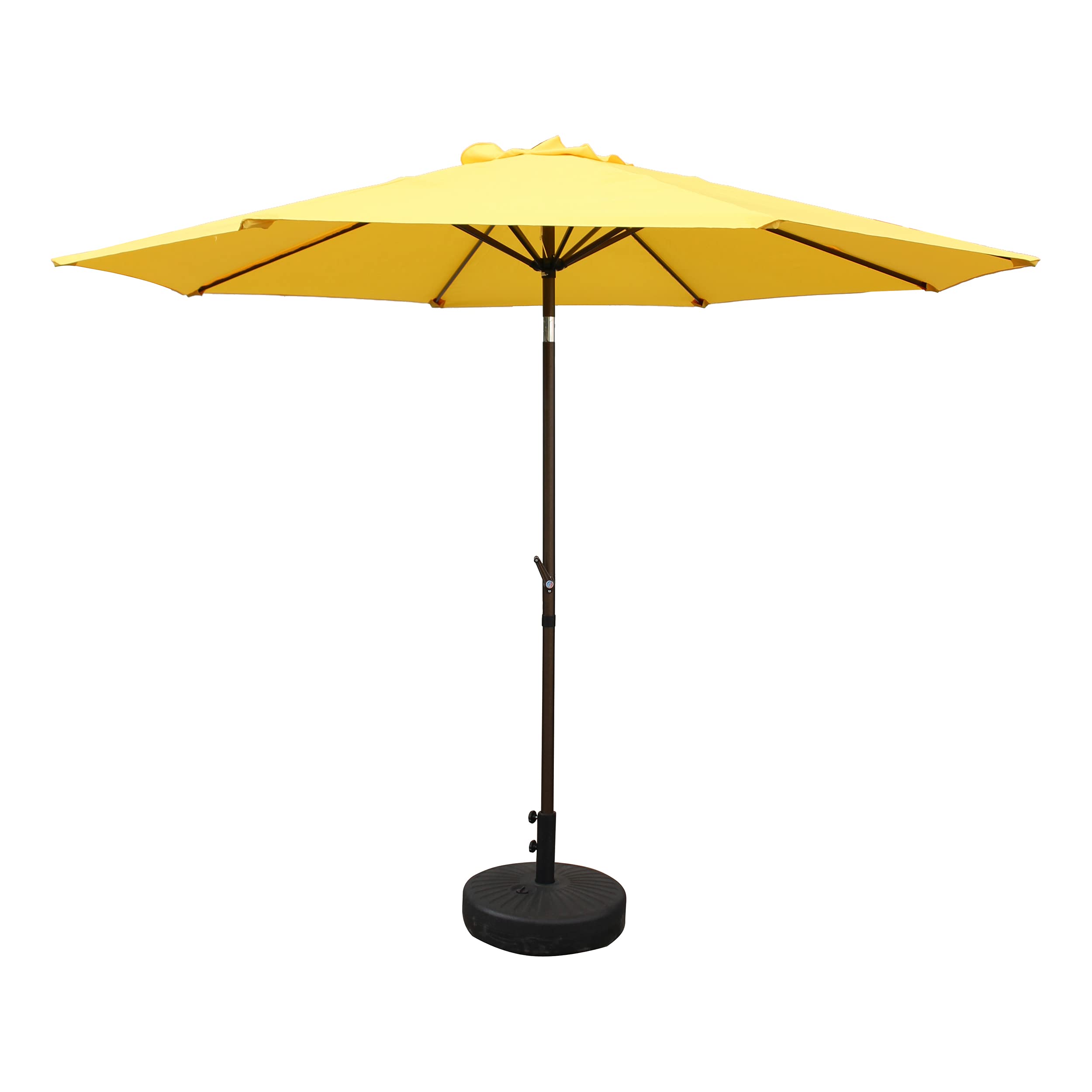 St. Kitts Aluminum 10-foot Patio Umbrella - Yellow