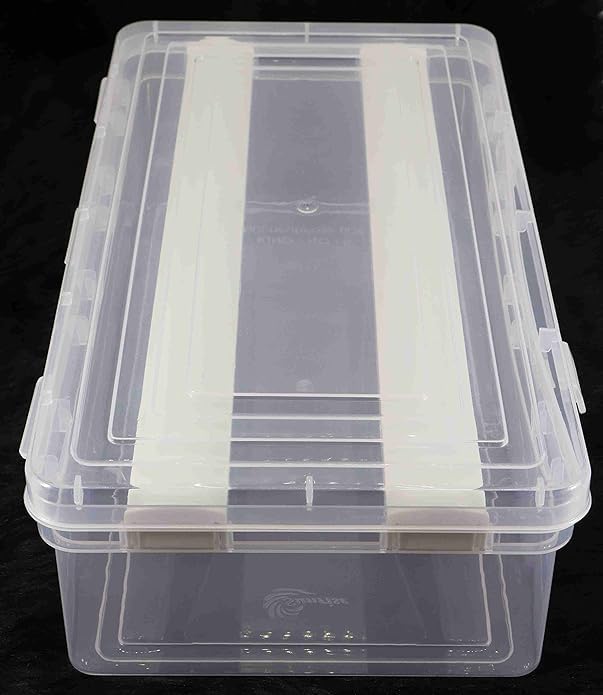 Indianstore4all Multipurpose Plastic Storage Box with Adjustable Rods l Storing Box For Bangles, Chuda, Kada, Watches, Scrunchie