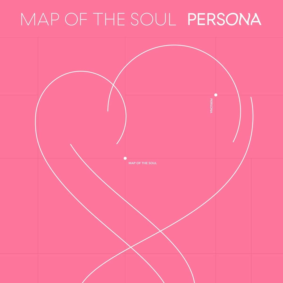 BTS Map Of The Soul : Persona Album Version.03 CD+76p PhotoBook+20p In The Mood For Love Mini Note+1p PhotoCard+1p PostCard+1p P