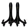 Artliving Black 14.5 Tall Wood-Like Plastic Easels Display Stands Large Picture Frame Stand Holder-Set of 2