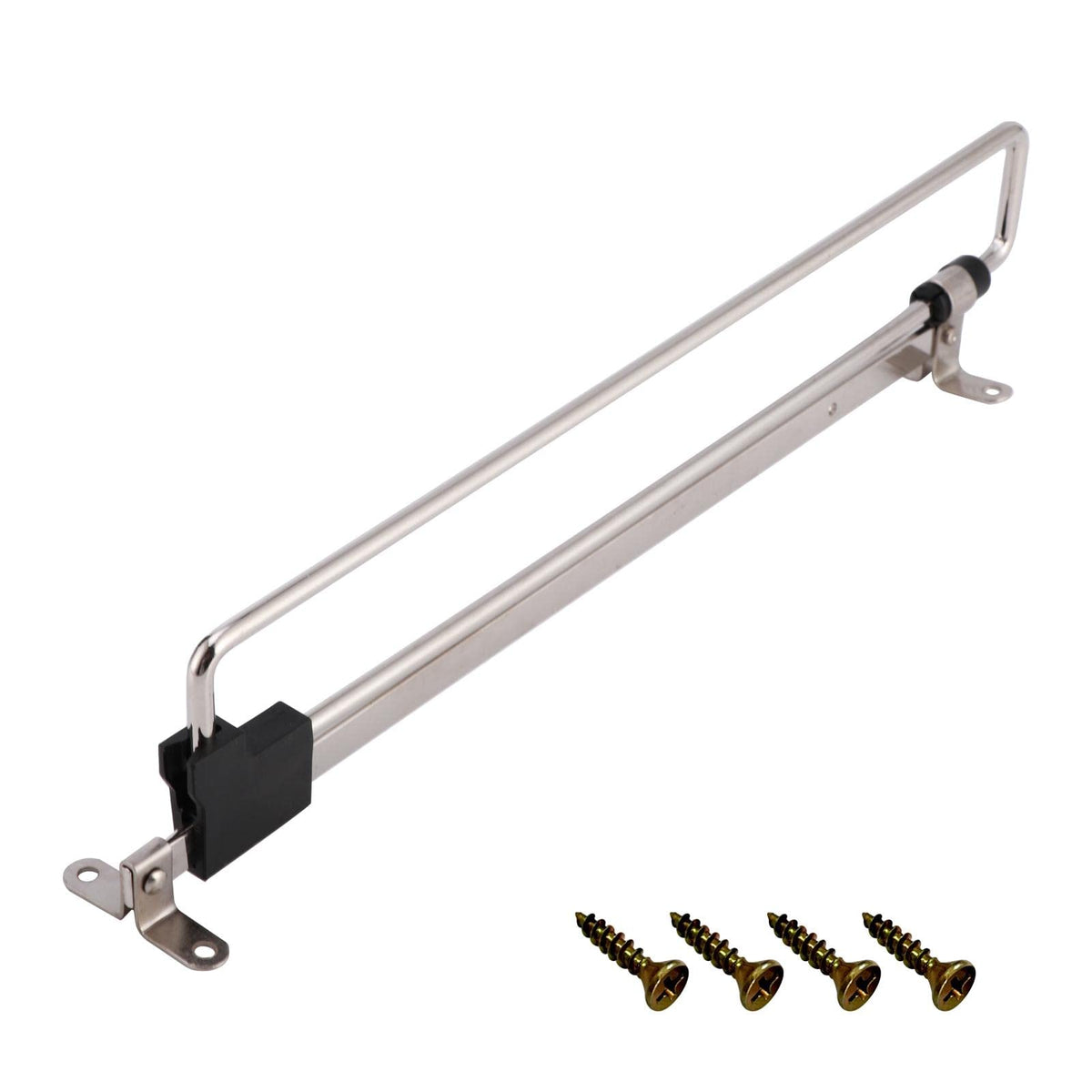 Balana Retractable Closet Rod Extending Rail Pull Out Hanger Closet Valet Rod(SIZE:A 30cm), 22358416