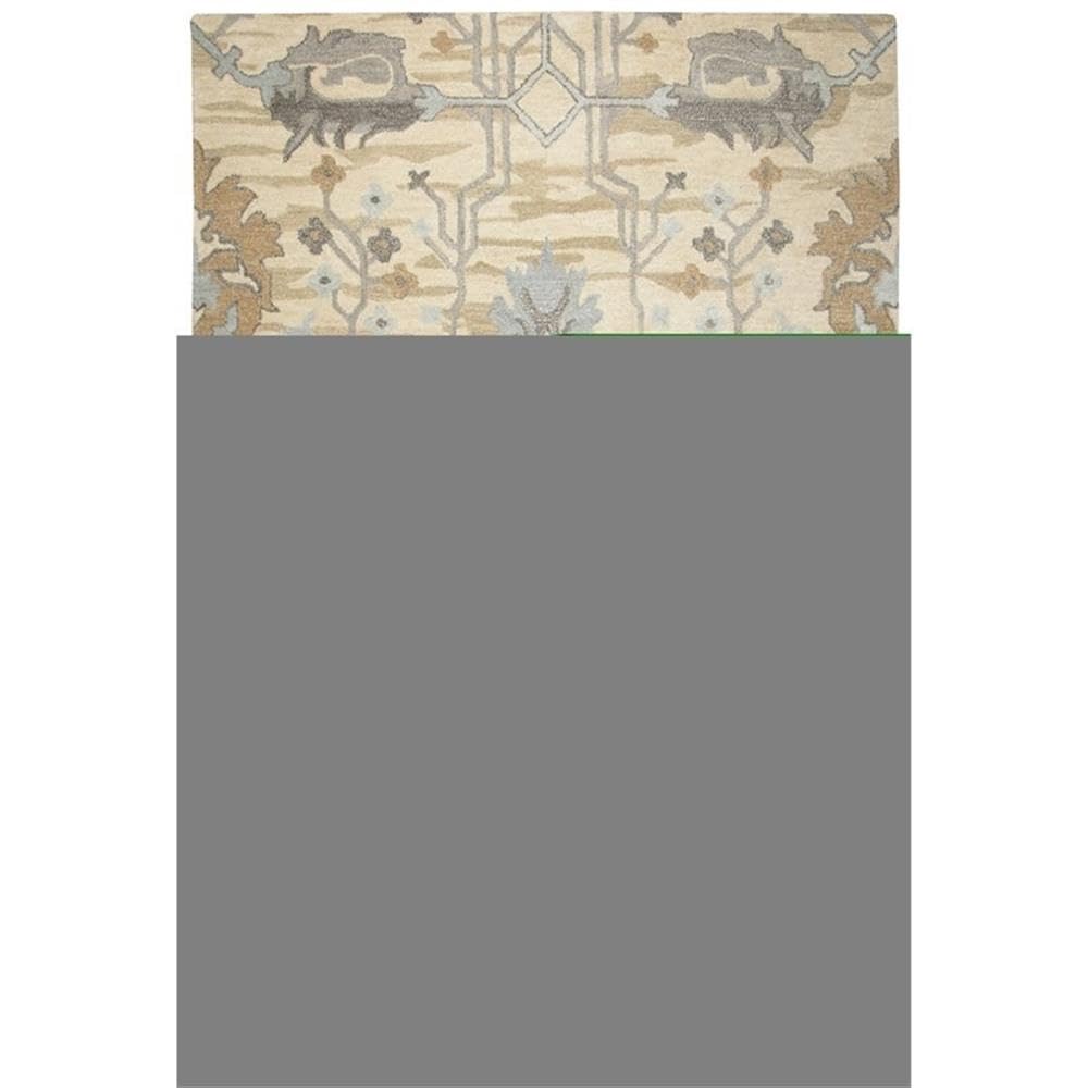 Rizzy Home Alora Decor Liberty 8' X 10' Motif Beige/Gray Blue/Gray/Cream/Lt. Brown Rug