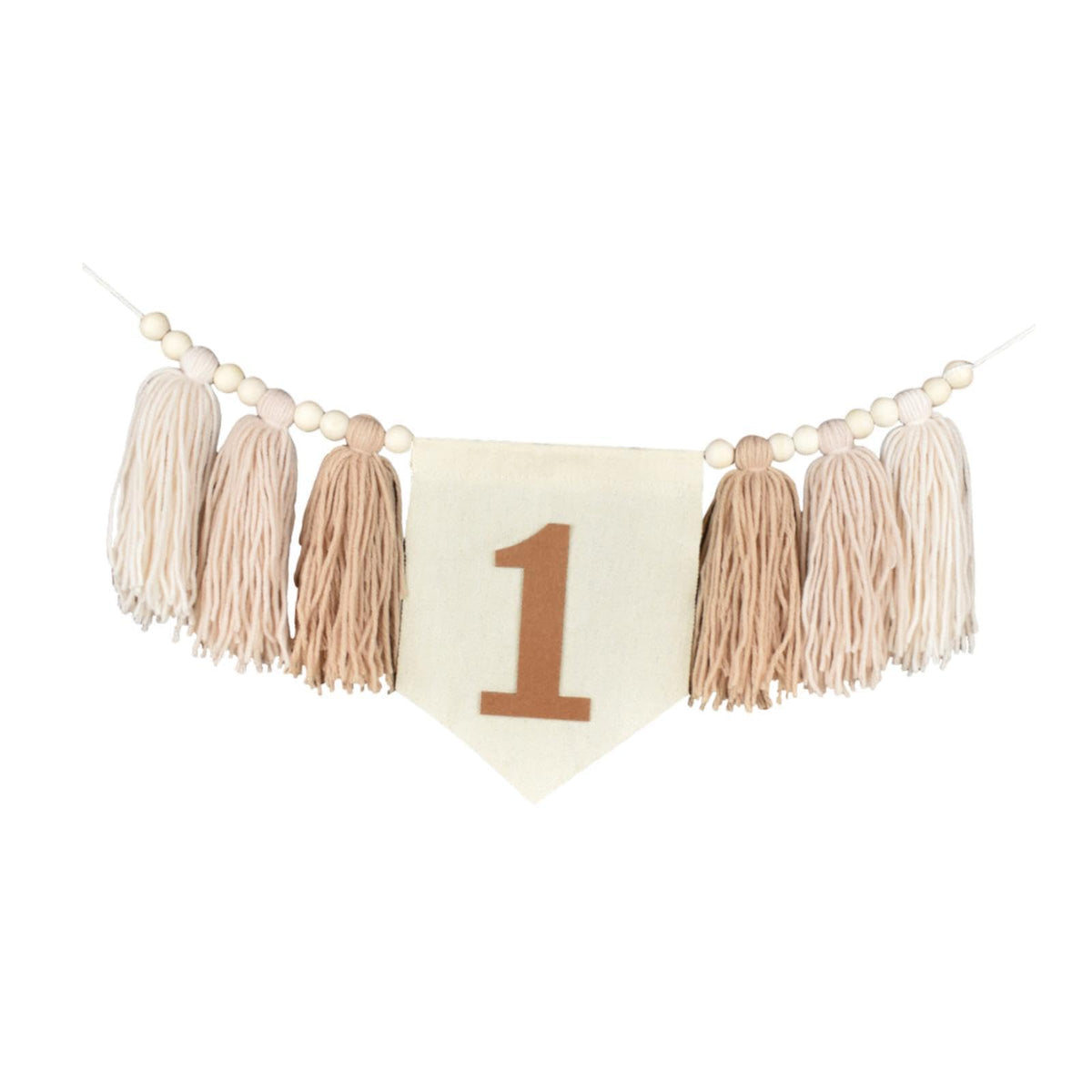 MERISHOPPHigh Chair Banner 1ST Birthday Decoration for Party Kids Room Decor Birthday Khaki|Home & Garden|Greeting Cards & Party