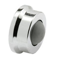 Prime-Line J 4724 Door Wall Stop, 1 In., Rubber Bumper, Polished Chrome (Single Pack)