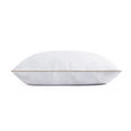 Puredown Goose Feathers And Down Pillow With Diamond Quilting Breathable Downproof Cover, Pack Of 1, Standard Size