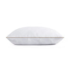 Puredown Goose Feathers And Down Pillow With Diamond Quilting Breathable Downproof Cover, Pack Of 1, Standard Size