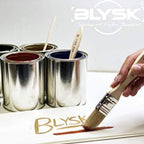 Blysk Empty Metal Paint Cans With Lids, (Pint Size, 6 Pack) Empty Pint Paint Can Storage, Unlined Multipurpose Storage For Arts
