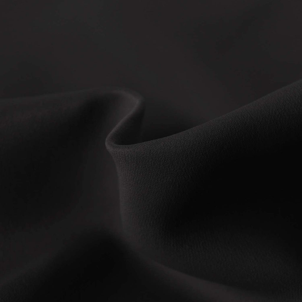 Hiasan Black Valance Curtains Blackout Rod Pocket Window Curtain Valances For Kitchen, 42 X 12 Inches Length, 1 Panel