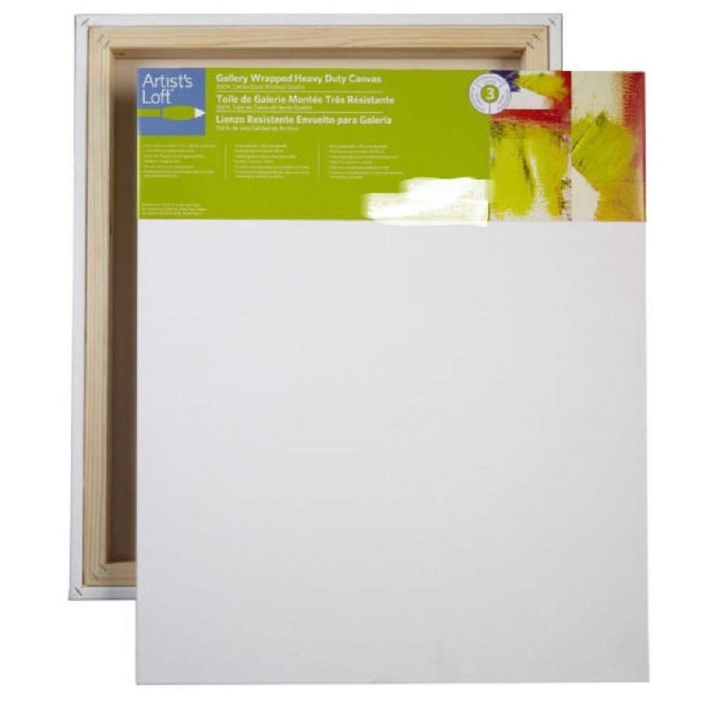 ArtistS Loft Gallery Wrapped Heavy Duty Canvas 12inch X 16inch