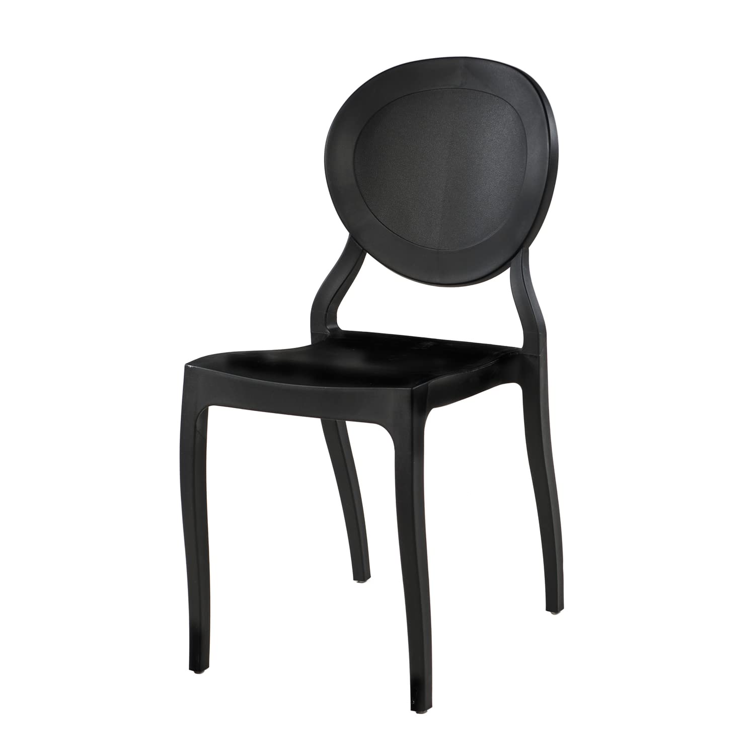 Commercial Seating Products Emma Armless Black Chairs
