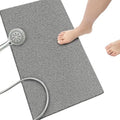 MotiBa Anti Slip Shower Mat Soft Textured Non Slip Comfort in Bathroom with Drain PVC for Wet Areas Quick Drying Safety Bath Tub