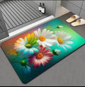 Geer 3DCute Bathroom Mat Rug Diatomite Absorbent Bath Carpet Quick Drying Shower Bathtub Foot Door Floor Mat Home Decor Bath Mat