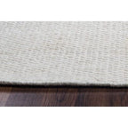 Rizzy Home | Tw3065 | Twist Collection | Wool Area Rug | 8' X 10' | Off White Solid