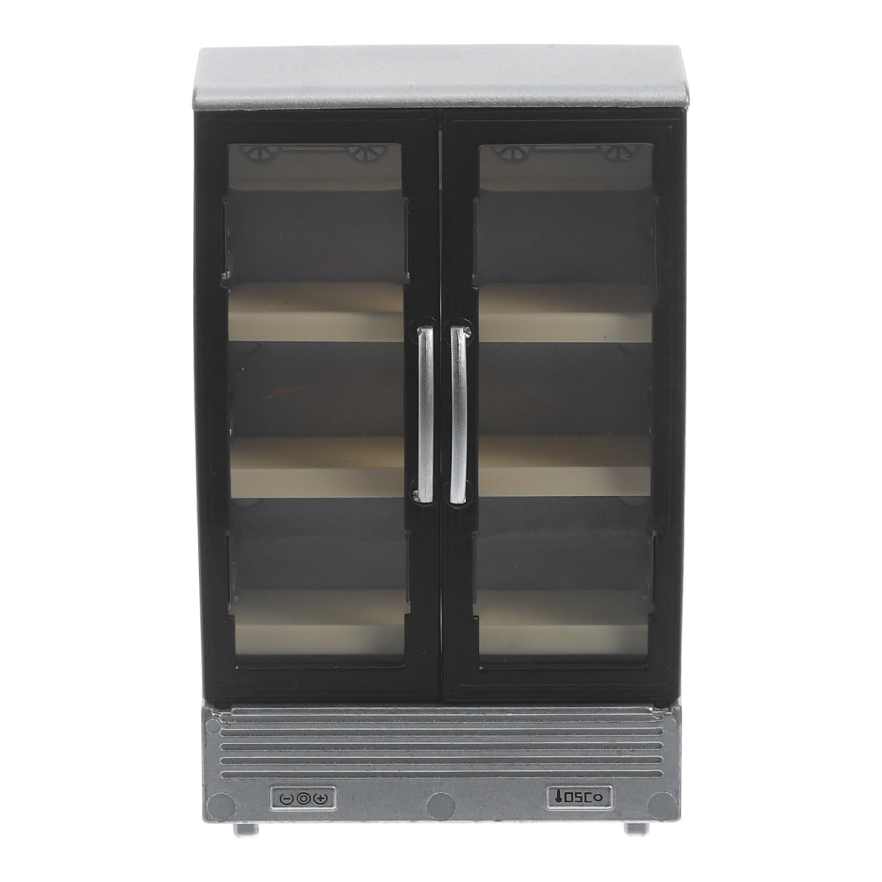 ibasenice Dollhouse Refrigerator Model Miniature Fridge Decor for Dollhouse Realistic Kitchen Miniatures Lightweight Refrigerato