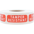 Tamper-Resistant Metallic Labels, 0.5 X 1.5 Inch 500 Total Tamper Stickers - Tamper Proof Stickers, Ideal For Food Delivery, Foo