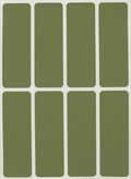 Royal Green Write On Labels Color Coding Stickers For File Folders In Olive Green 3X1 Inch - 800 Pack