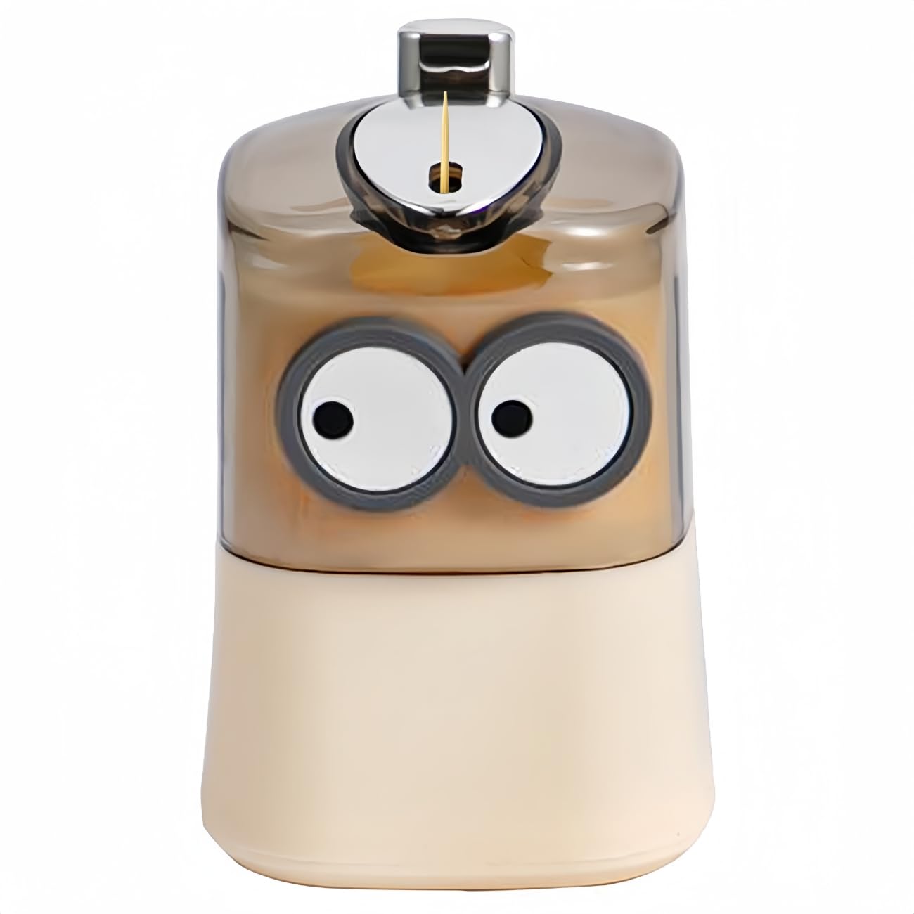 Toothpick Holder, Pop-up Toothpick Dispenser for Kitchen, Restaurant, Hotel (Big Eyes)