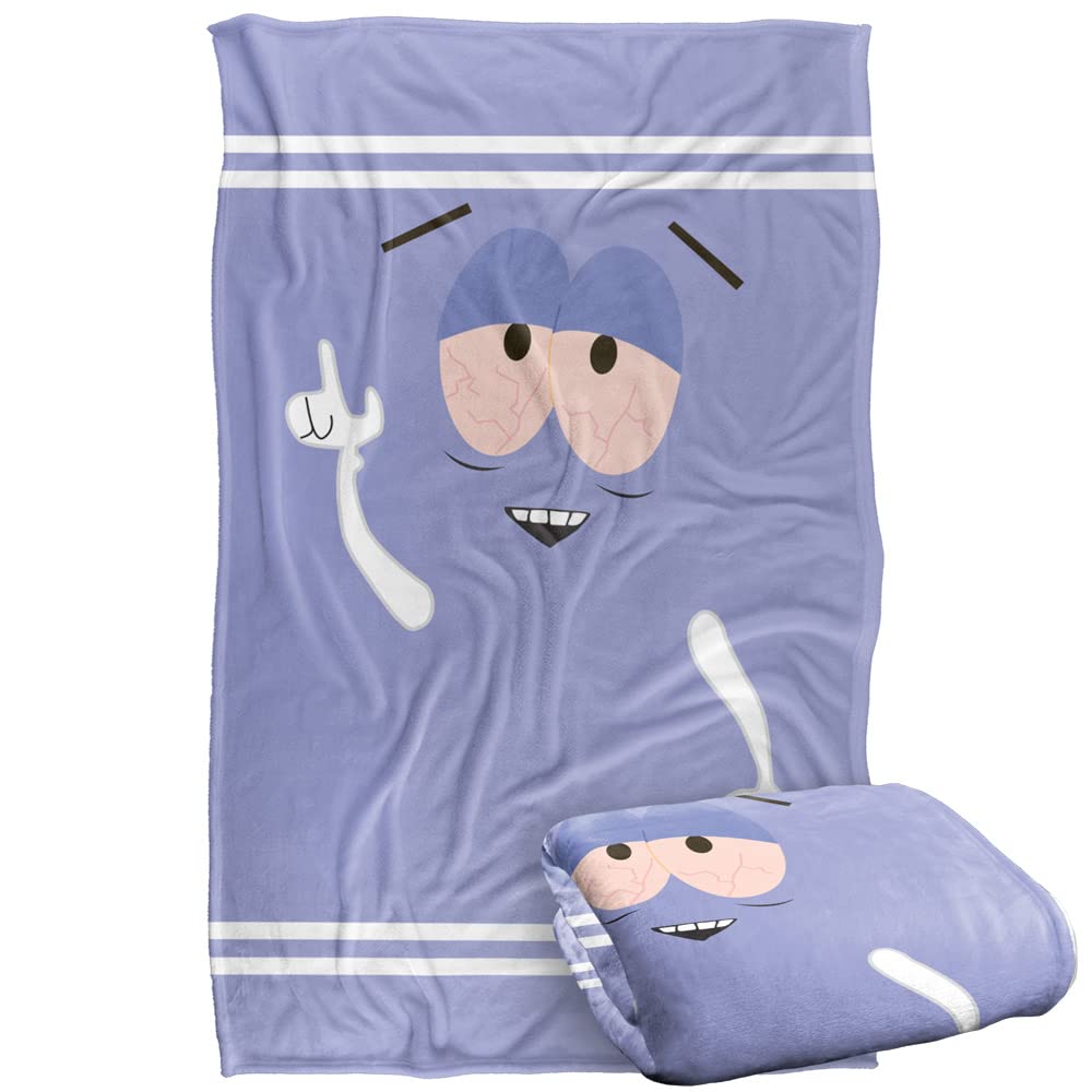 South Park Towelie Silky Touch Super Soft Throw Blanket 36' X 58', Multi