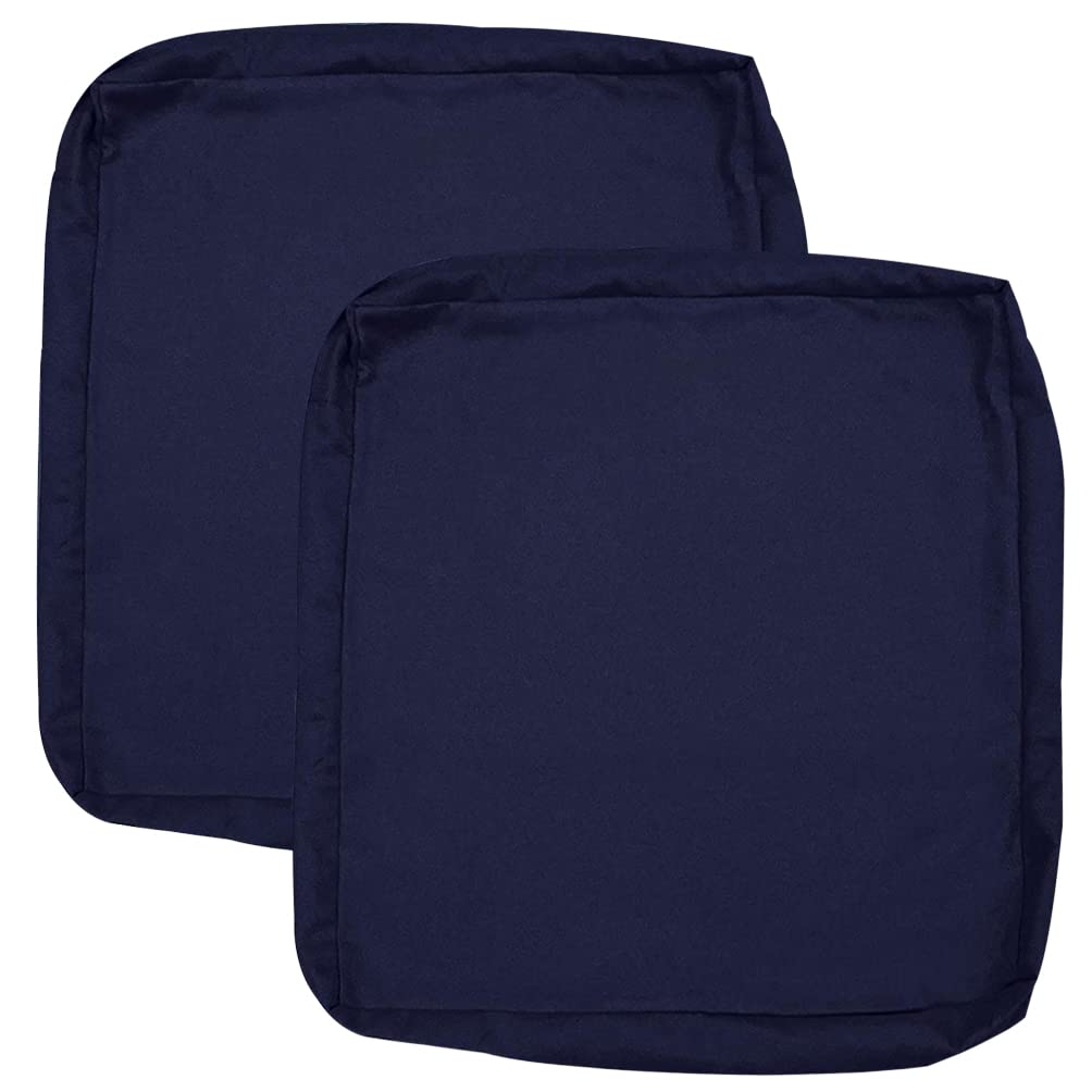 Oslimea Outdoor Seat Cushion Slip Cover 22' X 20', Waterproof Patio Furniture Chair Cushion Cover Replacement Pillow Slip Seat