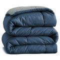 Vas Collections Plastic 210 Tc Solid/Plain Reversible Ac Comforter/Blanket For Winter/Quilt/Duvets For King Size Double Bed 220 