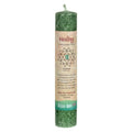Aloha Bay Chakra Pillar Candle, 8-Inch, Green