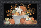 Briarwood Lane Fall Bushel Primitive Doormat Autumn Indoor/Outdoor 30' X 18'