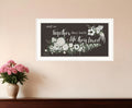 Together They Built White Framed Print Wall Art