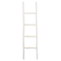 Theron White Wash Wood Ladder