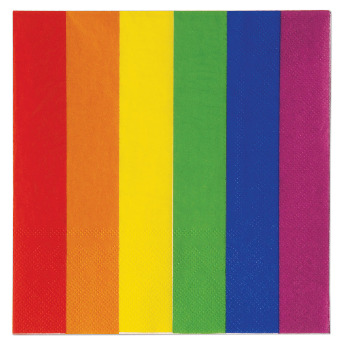 Rainbow Luncheon Napkins, (Pack Of 12)