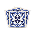 12 X 12 Blue And White Mosaic Peel And Stick Removable Tiles