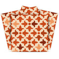 12 X 12 Terra Cotta Tango Peel and Stick Tiles