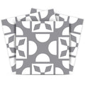 12 X 12 Light Gray and White Coli Peel and Stick Tiles