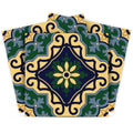 12 X 12 Agean Blue and Green Peel and Stick Tiles