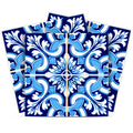 12 X 12 Blue Bali Removable Peel and Stick Tiles