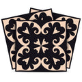 12 X 12 Black Sheep Peel and Stick Removable Tiles