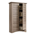 Harbor View Storage Cabinet, Salt Oak finish