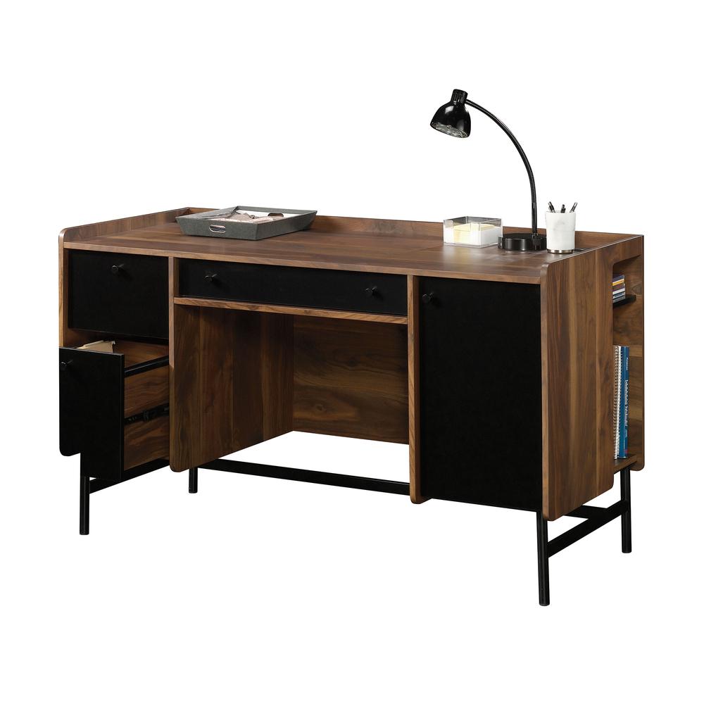 Harvey Park Executive Desk, Grand Walnut finish