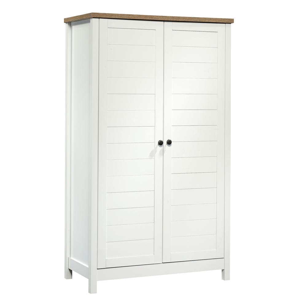 Cottage Road Storage Cabinet, Soft White finish