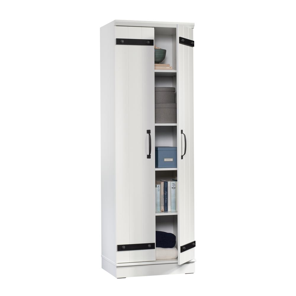 HomePlus Storage Cabinet, Soft White finish