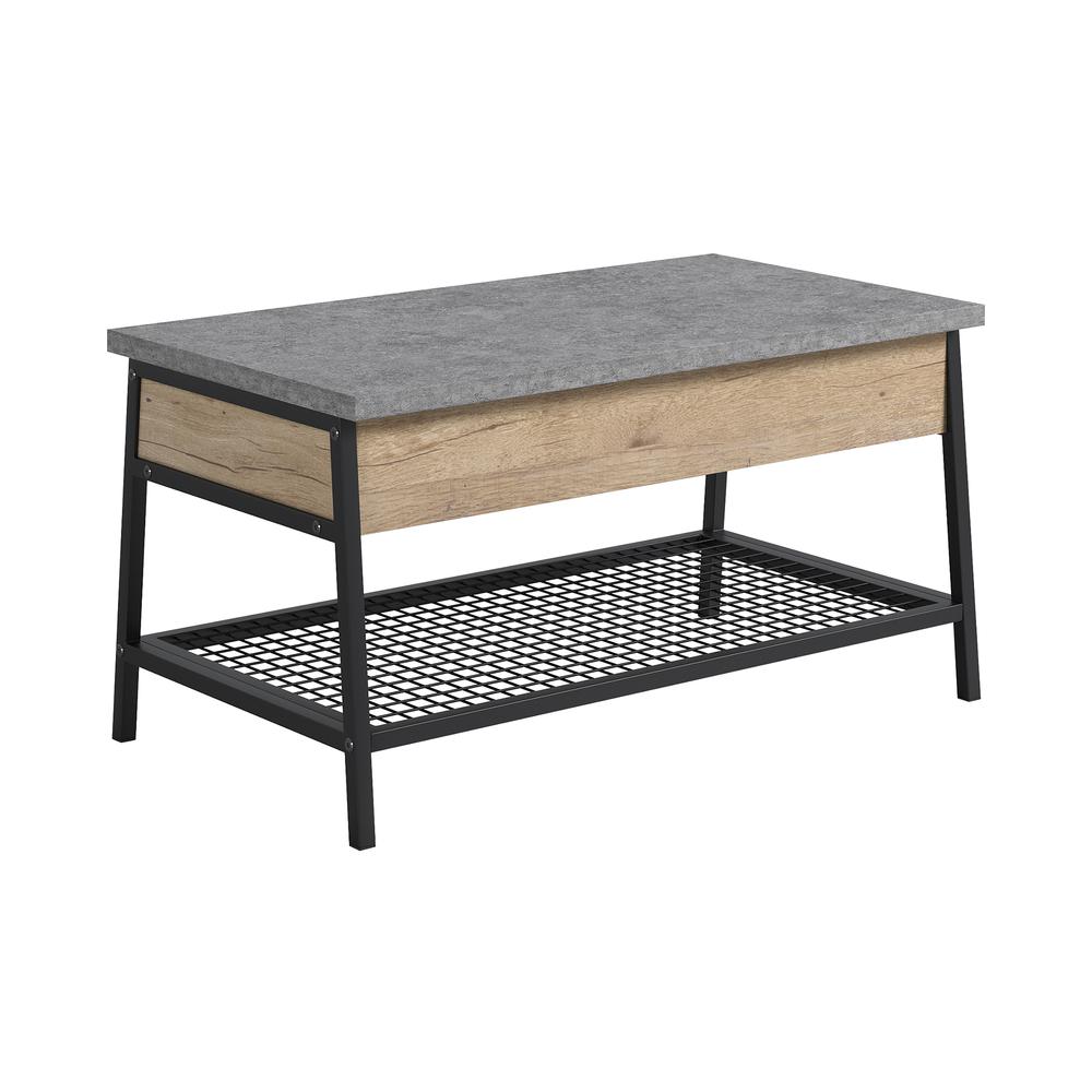 Market Commons Coffee Table, Prime Oak finish