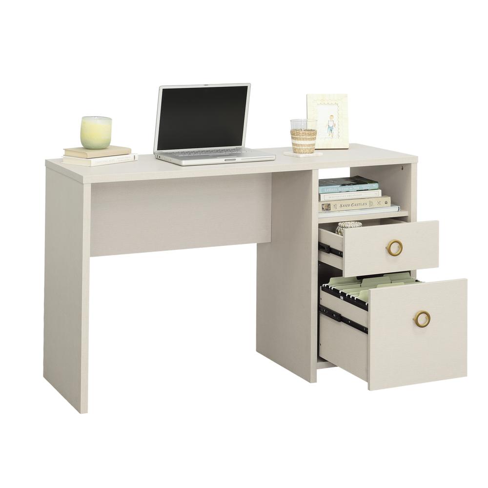 Grand Coast Desk, Dove Linen finish
