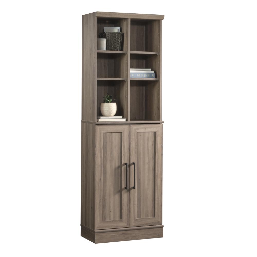 HomePlus Storage Cabinet, Salt Oak finish
